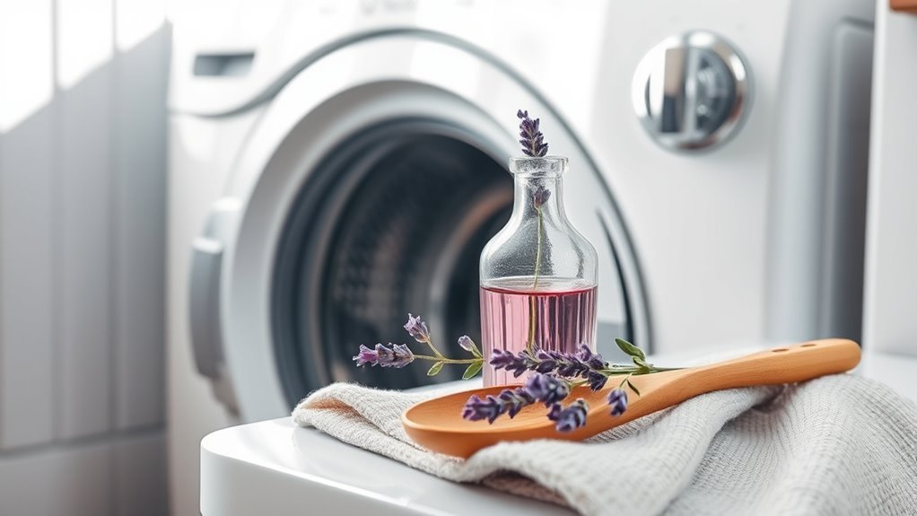 clean washer with essential oils