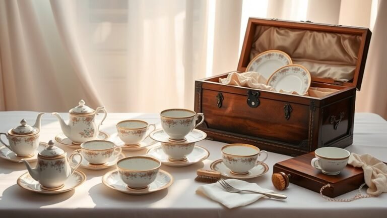 cleaning and storing china