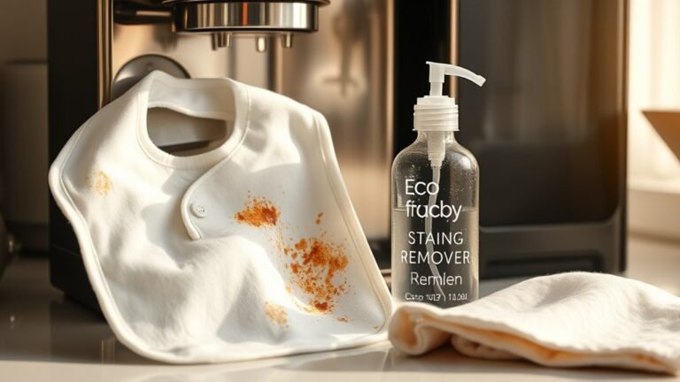cleaning baby item stains