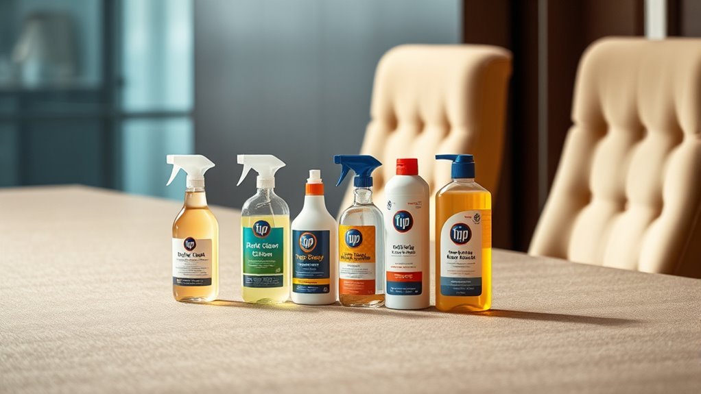 cleaning conference table fabric