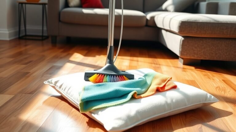 cleaning essentials for living room