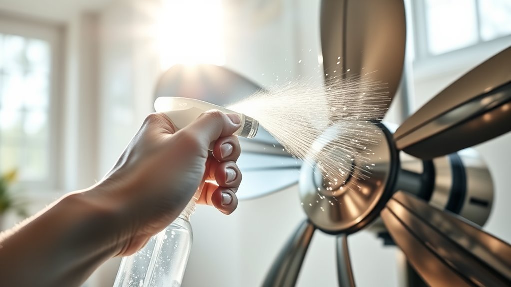 cleaning frequently touched surfaces