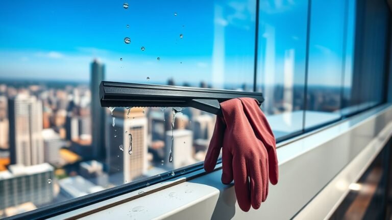 cleaning high rise windows safely