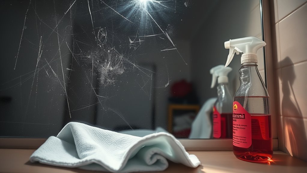 cleaning mirror mistakes identified