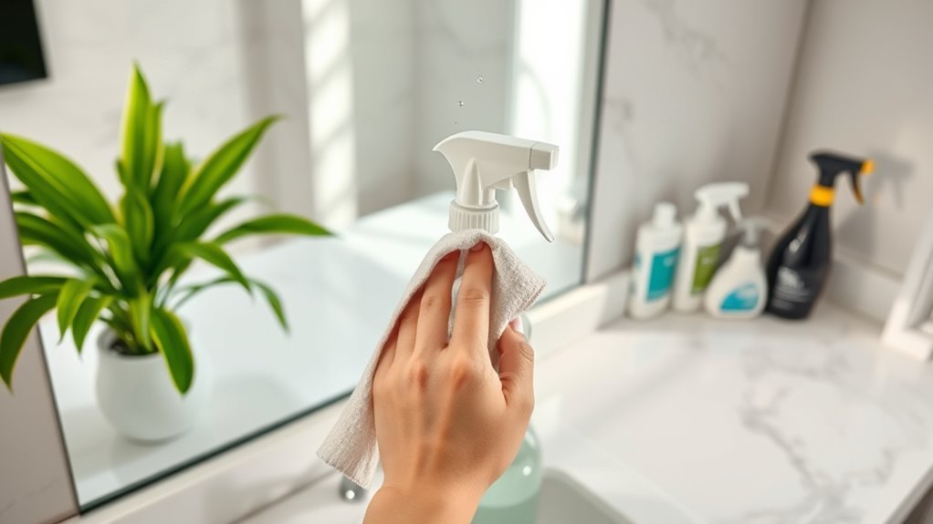 cleaning mirrors effectively explained