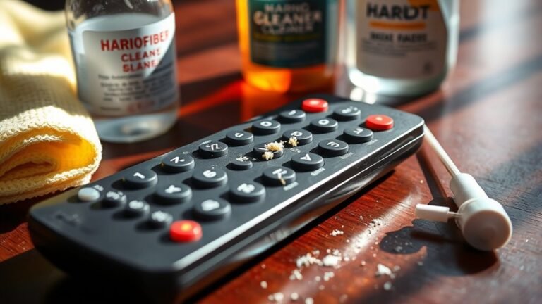 cleaning remote control tips