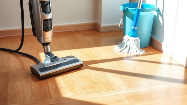 cleaning remote floor surfaces
