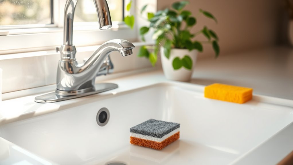 cleaning sink mistakes prevention