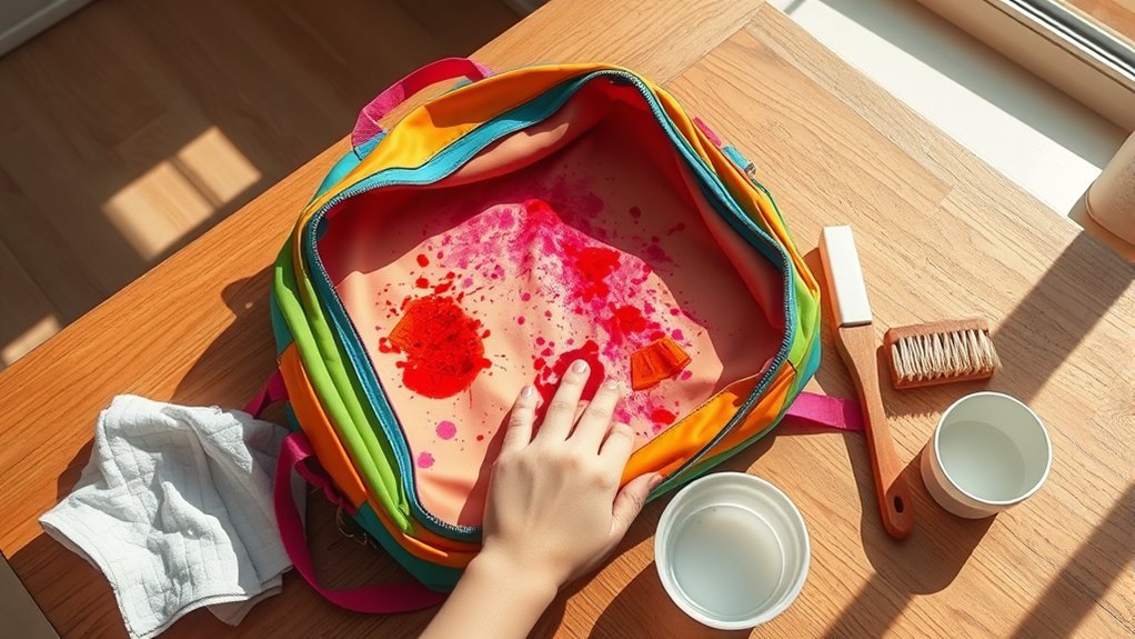 cleaning supplies for stains