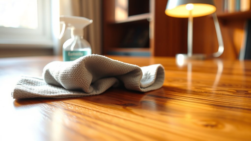 cleaning wood surfaces effectively
