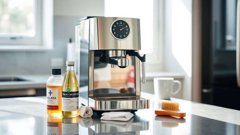 cleaning your coffee machine