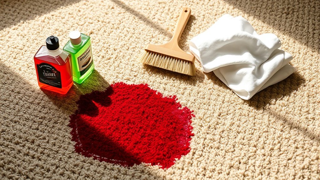 clear area vacuum debris