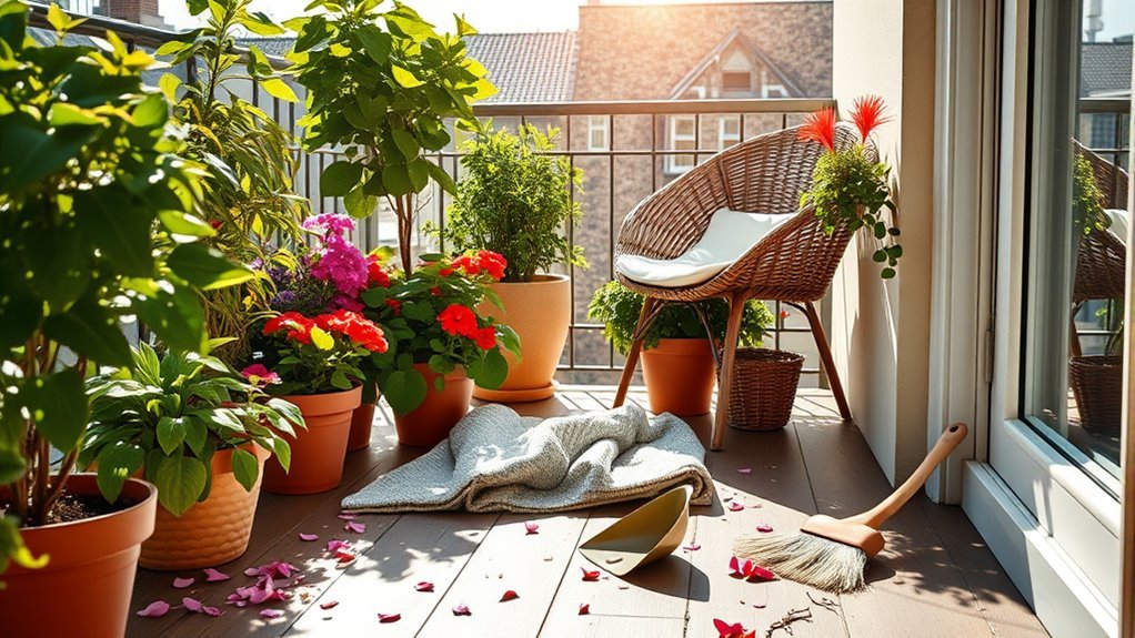 clear clutter enjoy tranquility