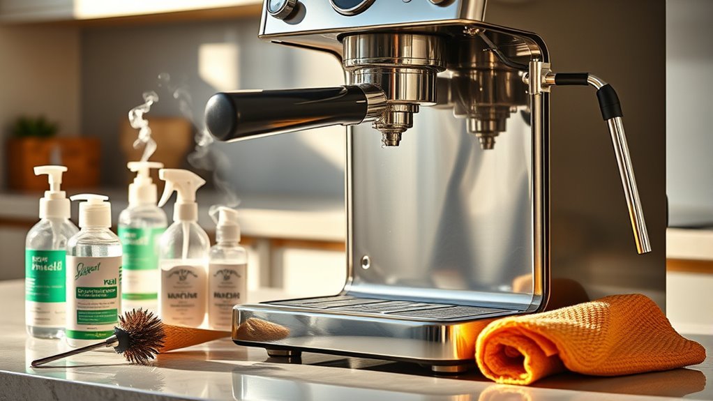 coffee machine cleaning methods