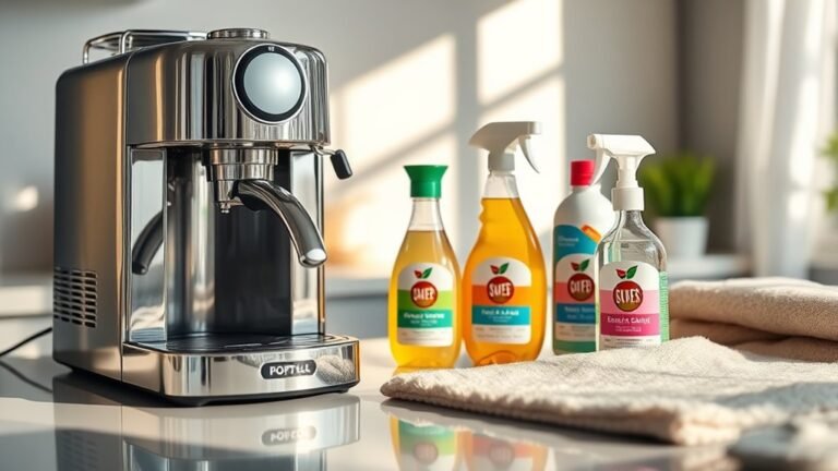 coffee machine cleaning supplies