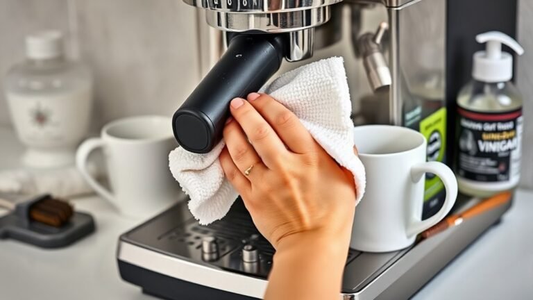 coffee machine cleaning tips