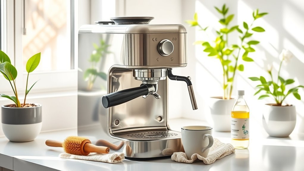 coffee machine spring cleaning