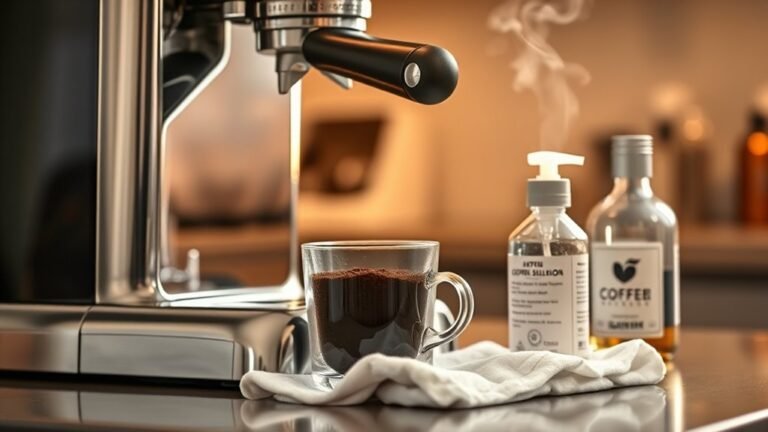 coffee machine weekly maintenance