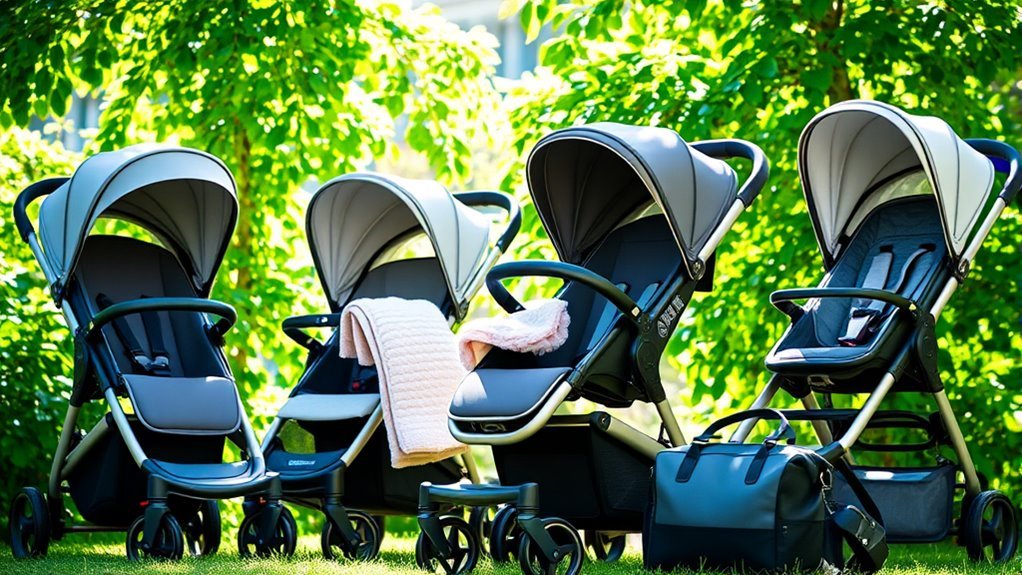 comfortable safe versatile strollers