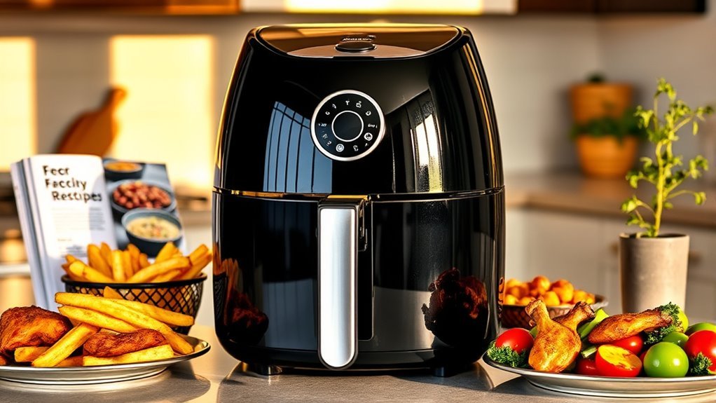 compact air fryers for families