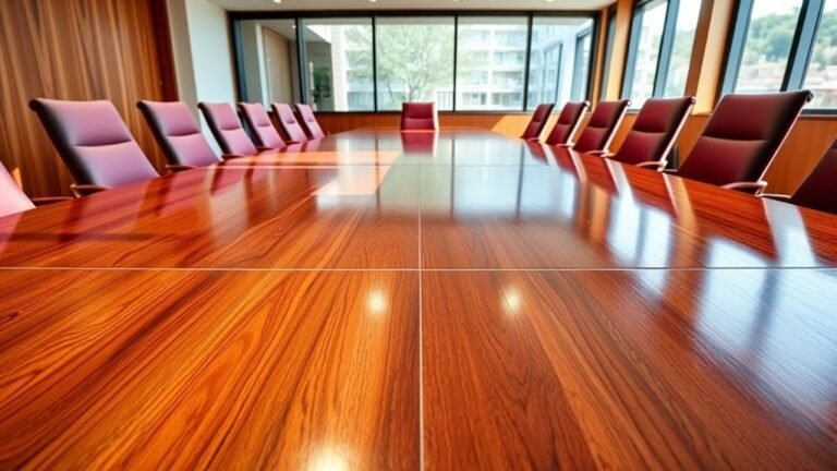 conference table floor cleaning