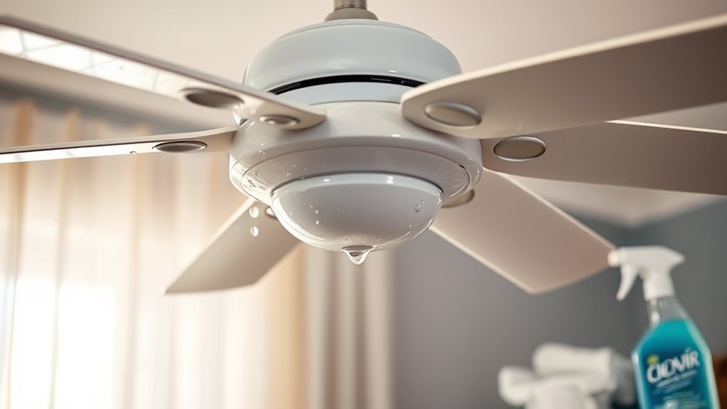 consistent fan maintenance routine