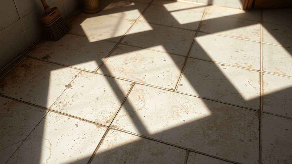 consistent tile maintenance schedule