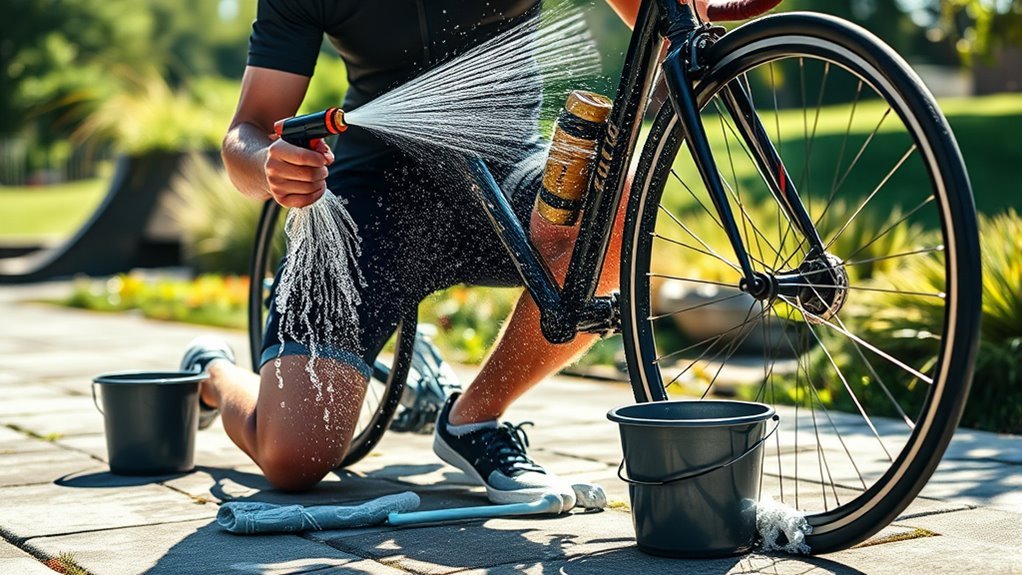 control water application carefully