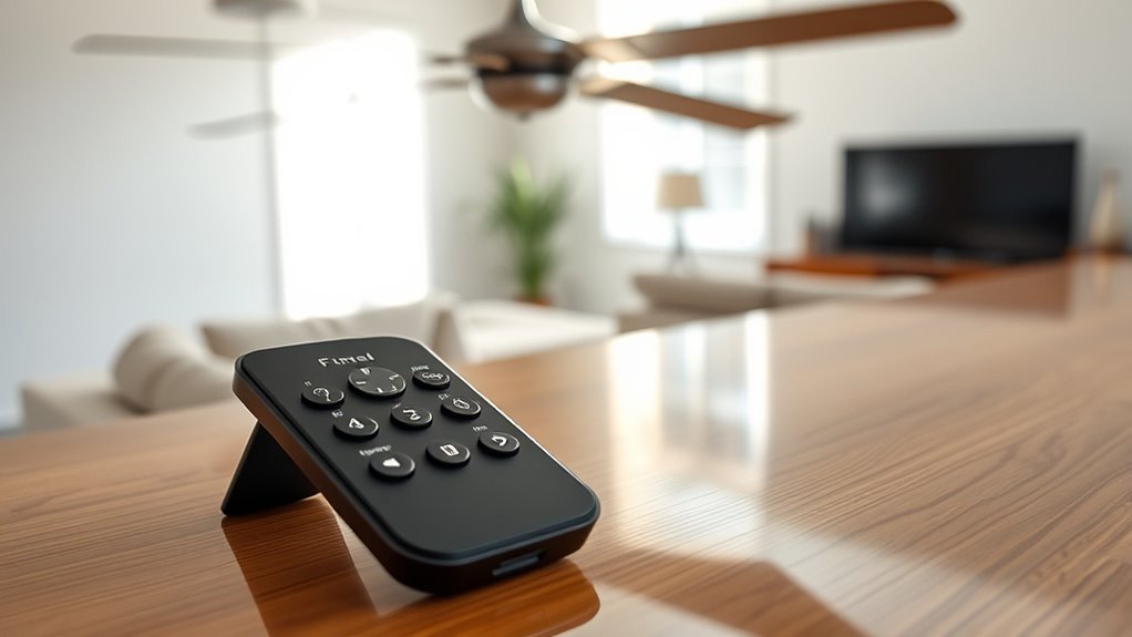 convenient fan cleaning remote