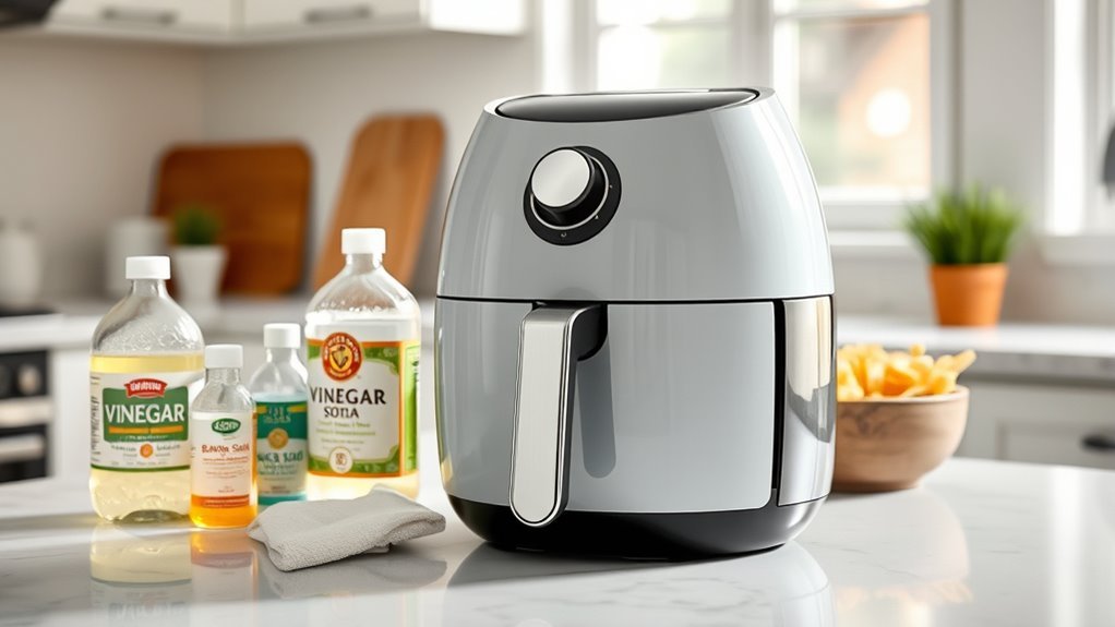 cost effective air fryer cleaning