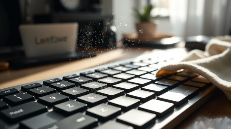 cost effective keyboard cleaning