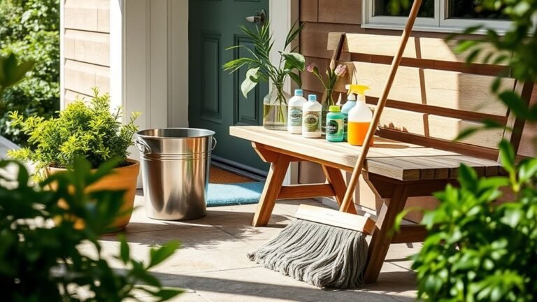 cost effective porch cleaning