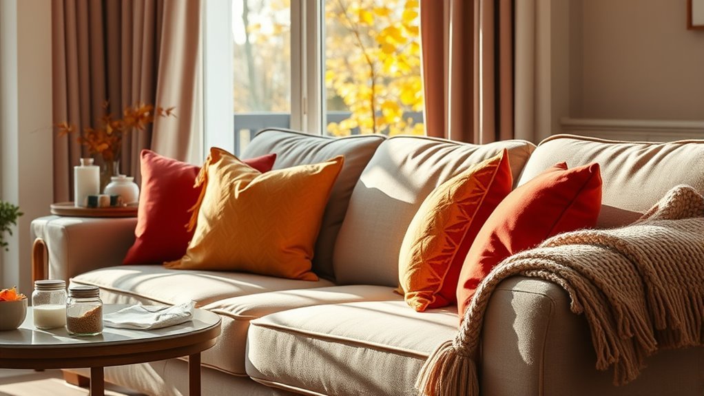 couch care throughout seasons