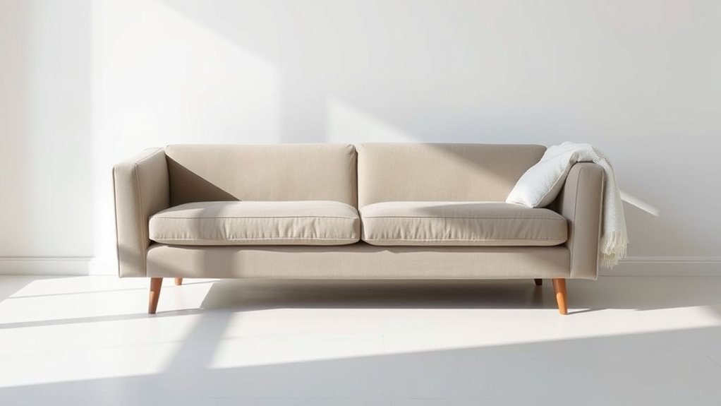 couch designs prevent wall scuffs
