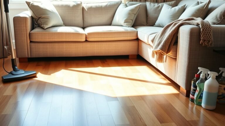 couch flooring deep cleaning