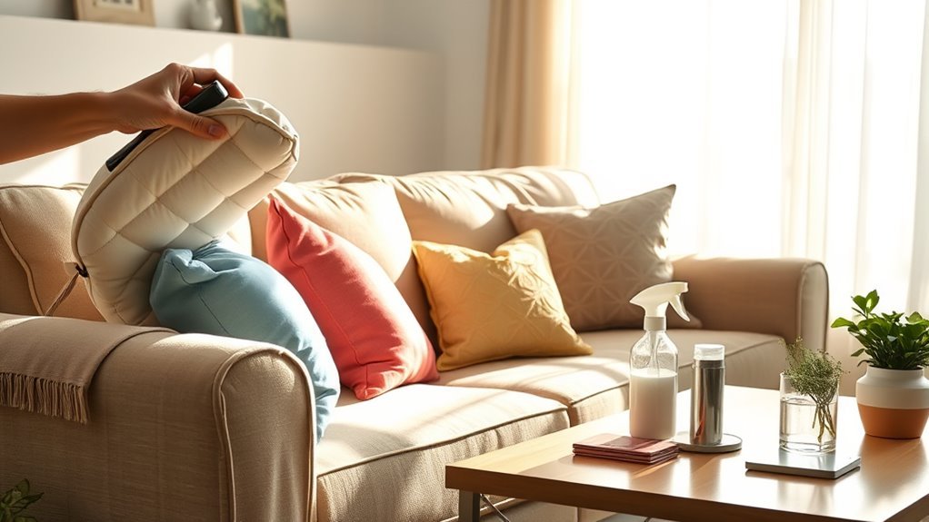 couch maintenance and care