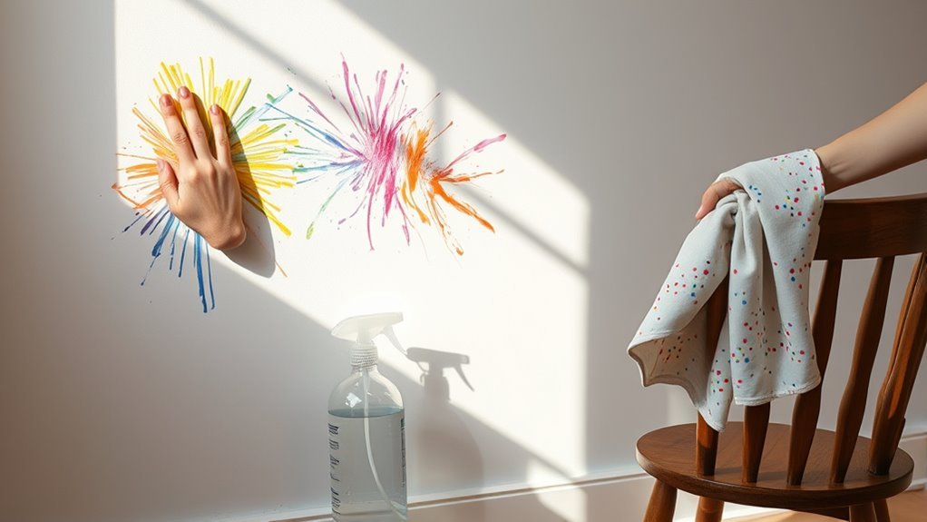 crayon mark removal techniques