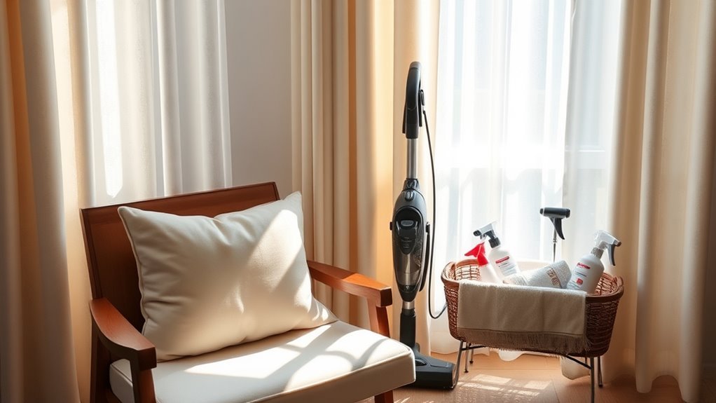 curtain care and upkeep