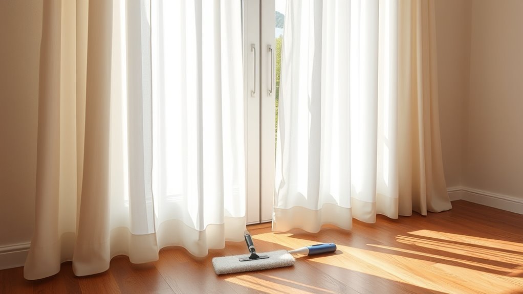 curtain care for cleanliness