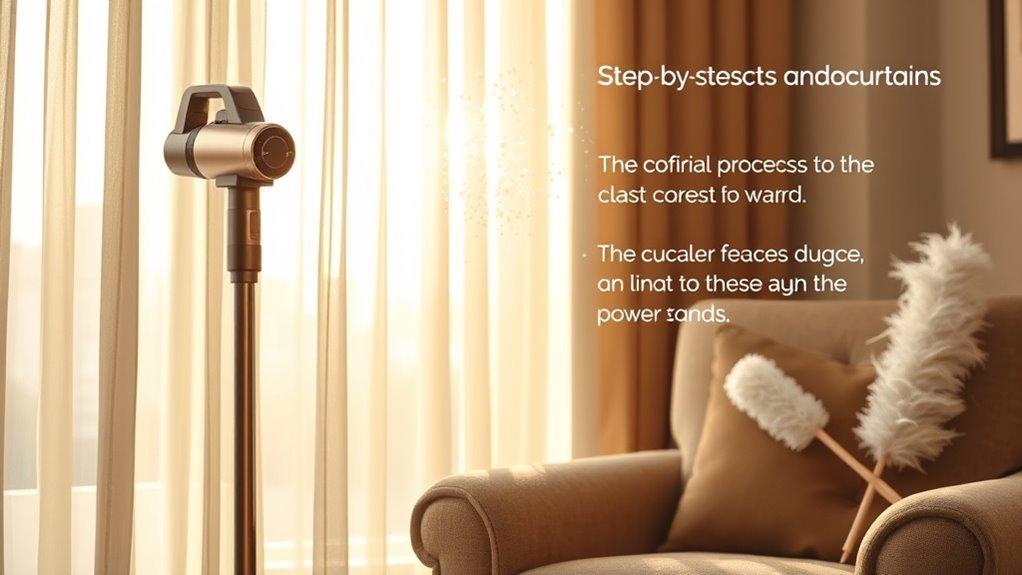 curtain care vacuuming techniques