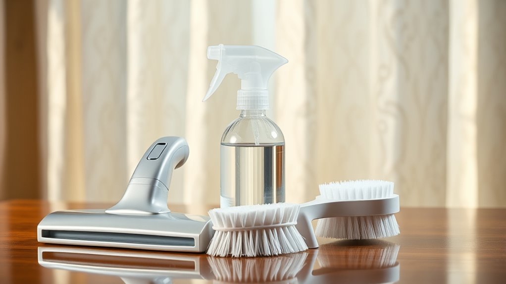 curtain cleaning essential tools