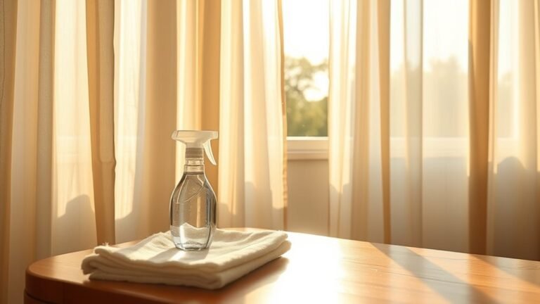 curtains aid cleaning efficiency