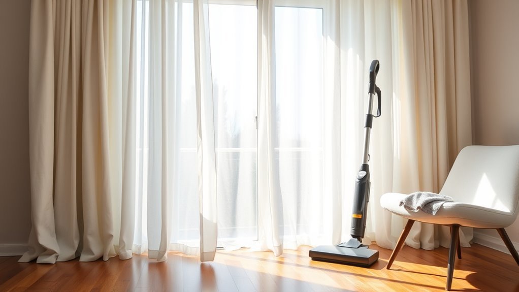 curtains and flooring maintenance