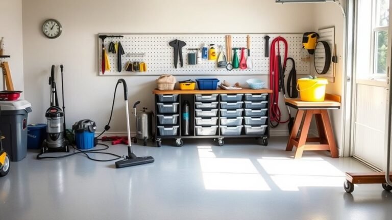 cut garage cleaning expenses