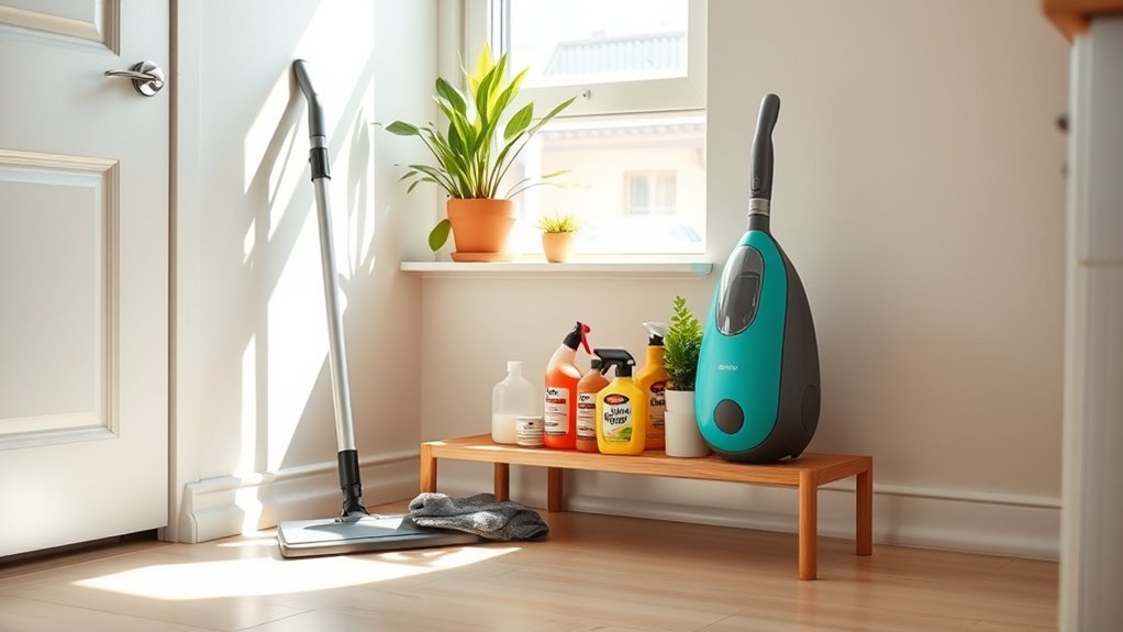 daily cleaning routine essentials