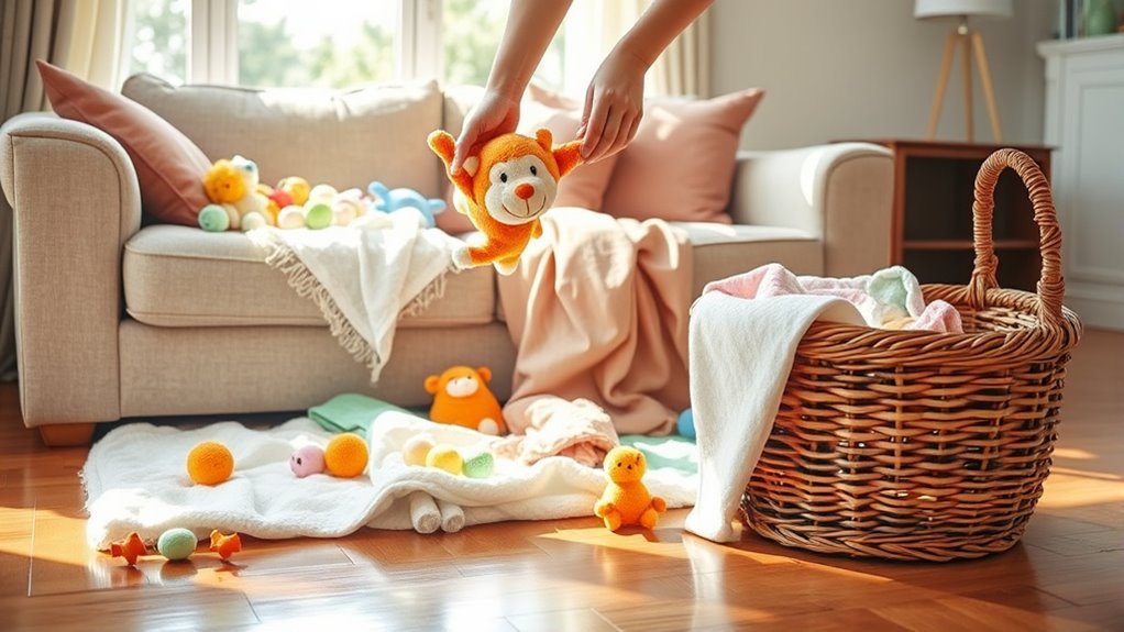 daily decluttering for comfort