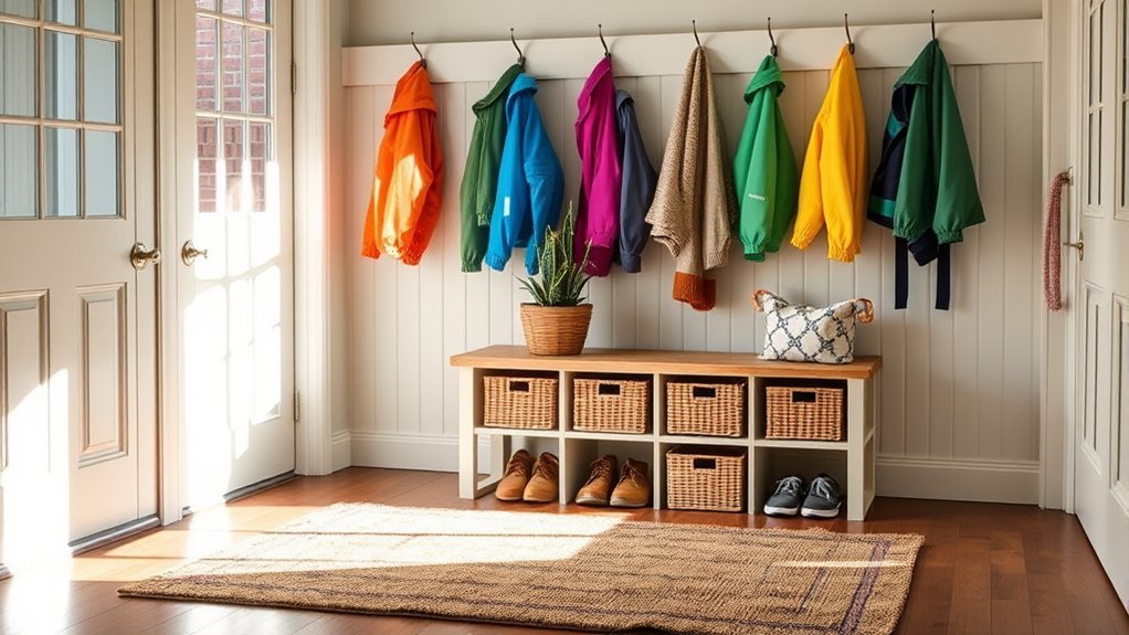 daily mudroom clean up routine