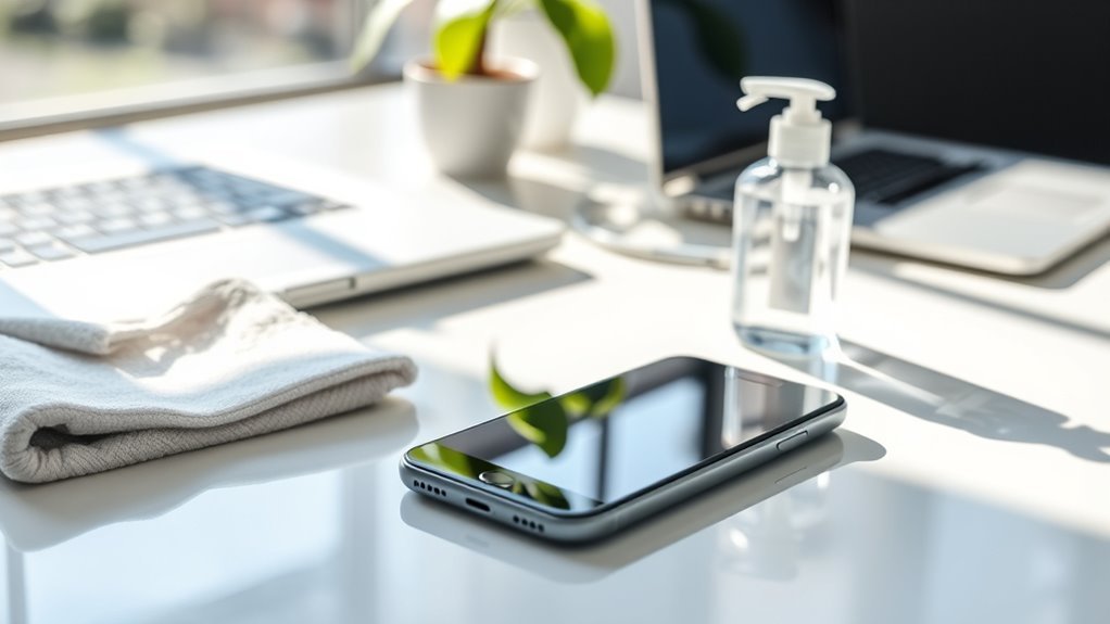 daily smartphone cleaning routine