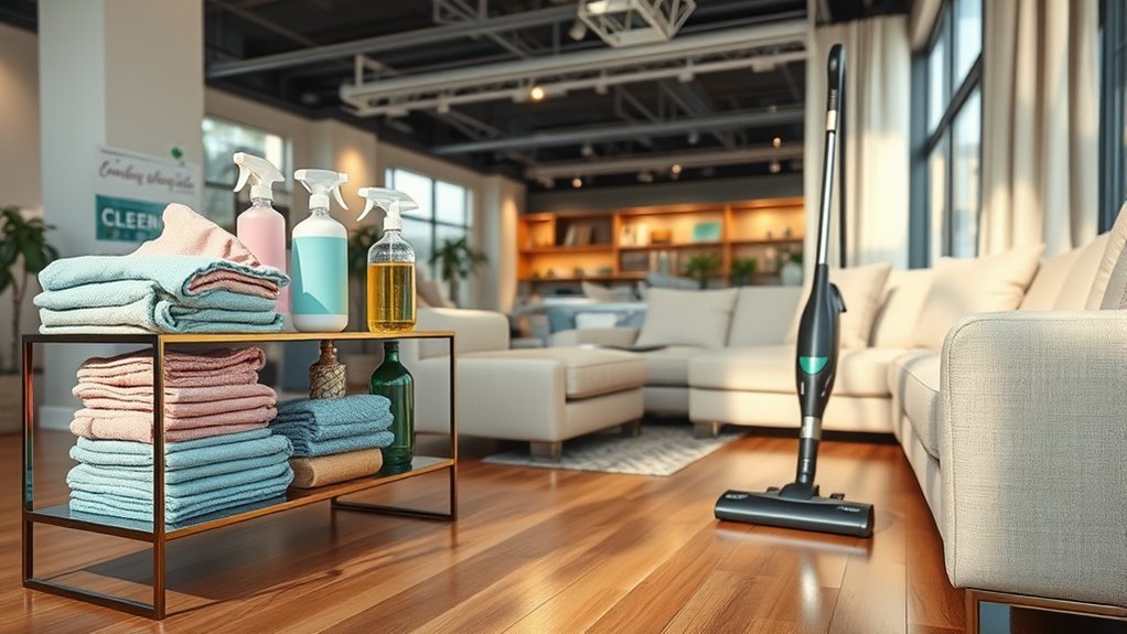 daily sofa showroom maintenance