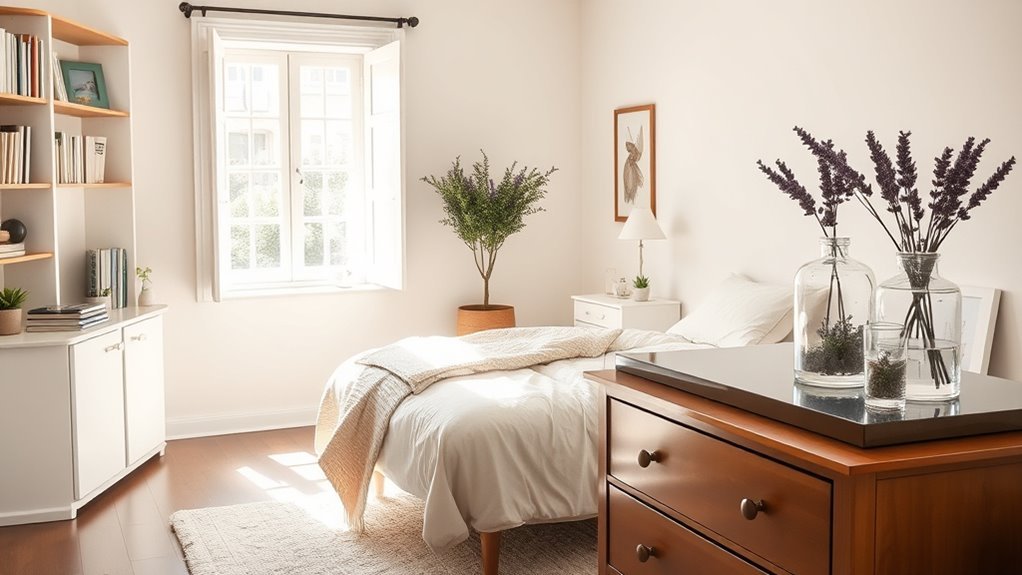 declutter for serene space